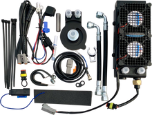 Oil Cooler M8 Touring `17 23 (Chopped Guard)