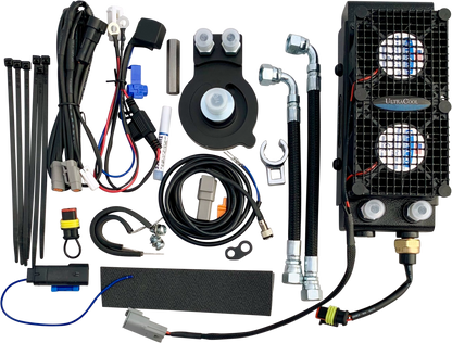 Oil Cooler M8 Touring `17 23 (Chopped Guard)
