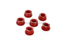Evotech Srl Billet Aluminum Sprocket/Flange Nuts for Ducati, KTM, and Kawasaki (set of 6) - M10x1.25