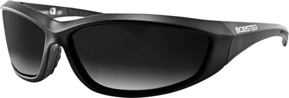 Charger Sunglasses Black W/Smoke Lens