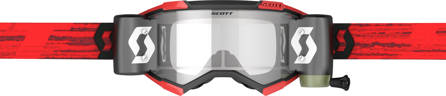 Fury Goggle Wfs Dark Red W/Clear Works