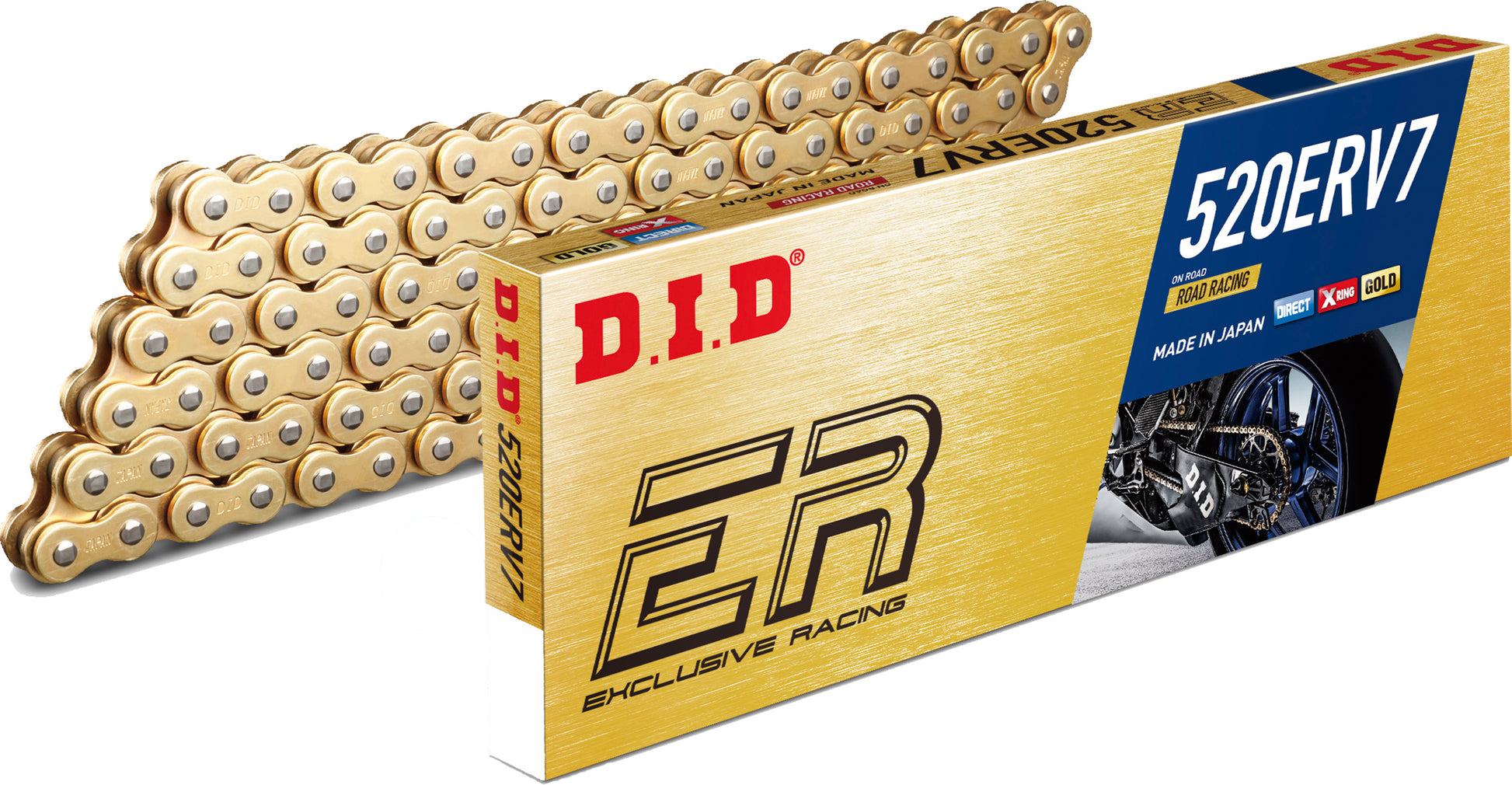 Chain 520erv7 124l Gold/Gold