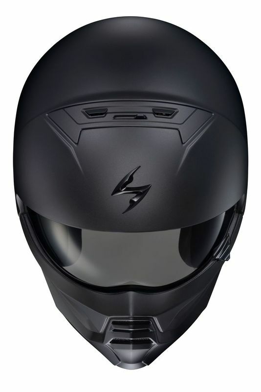 Covert 2 Open Face Helmet Matte Black 3x