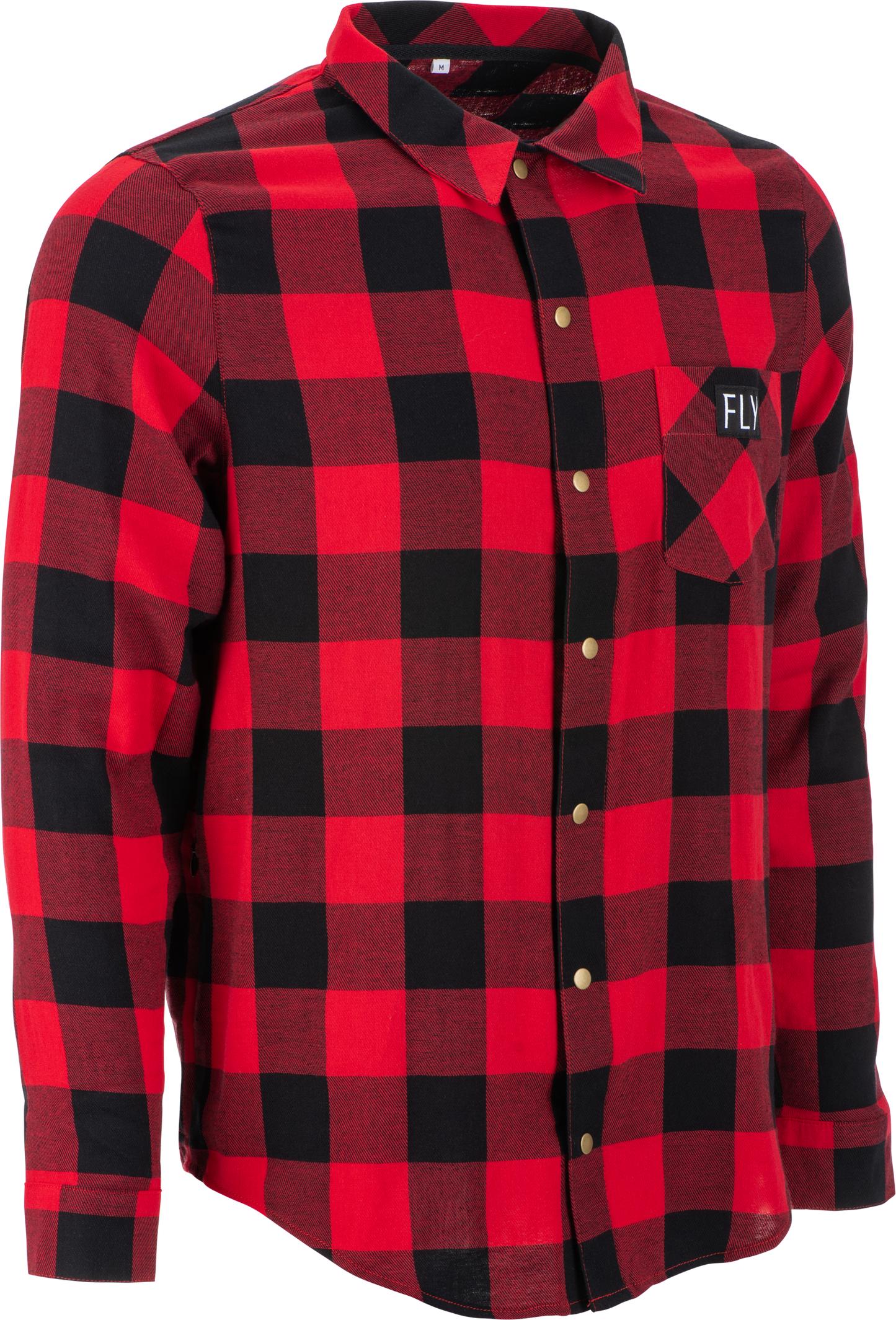 Fly Tek Flannel Red/Black Sm