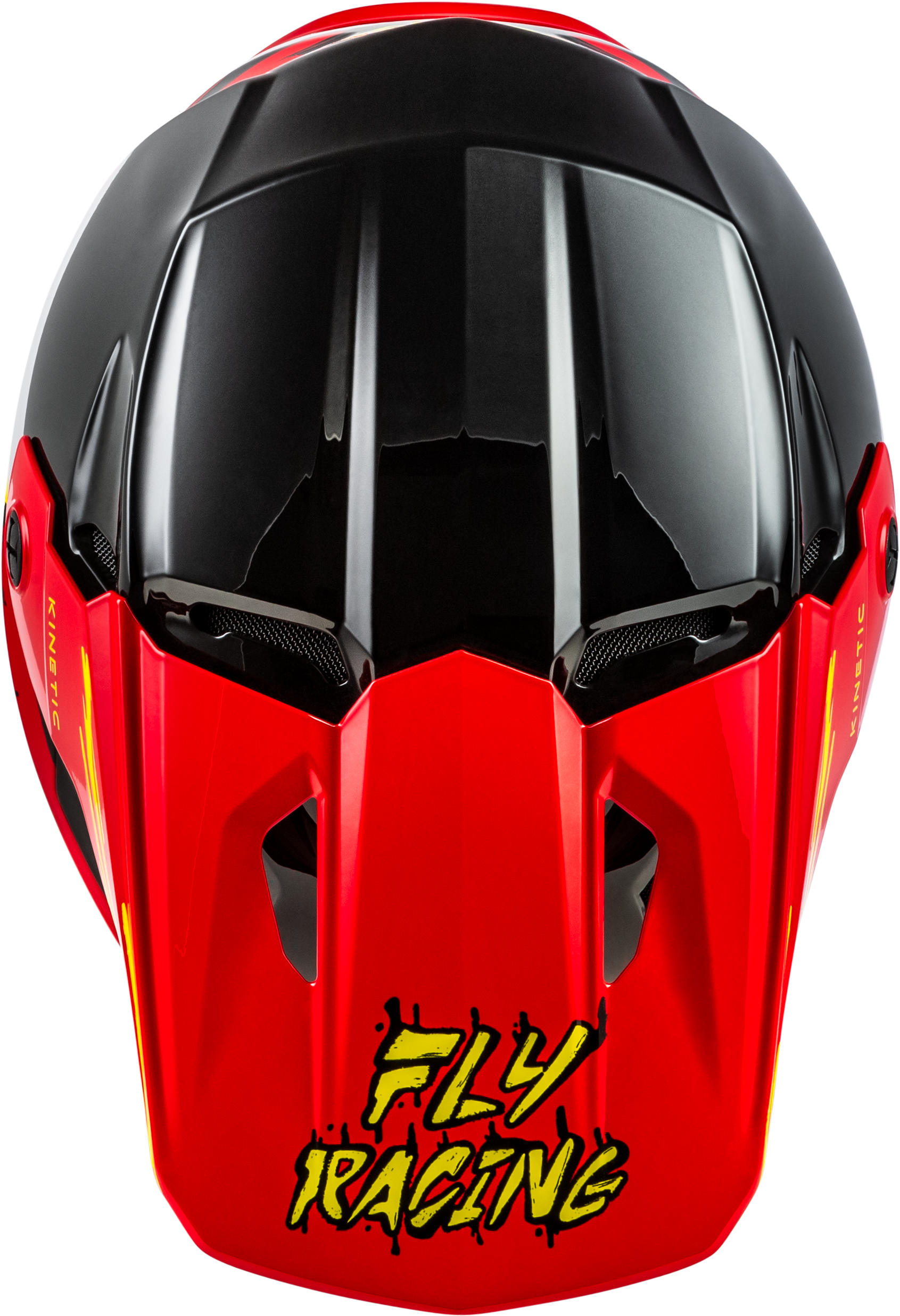 Youth Kinetic Surge Helmet Black/Red/Yellow Ym