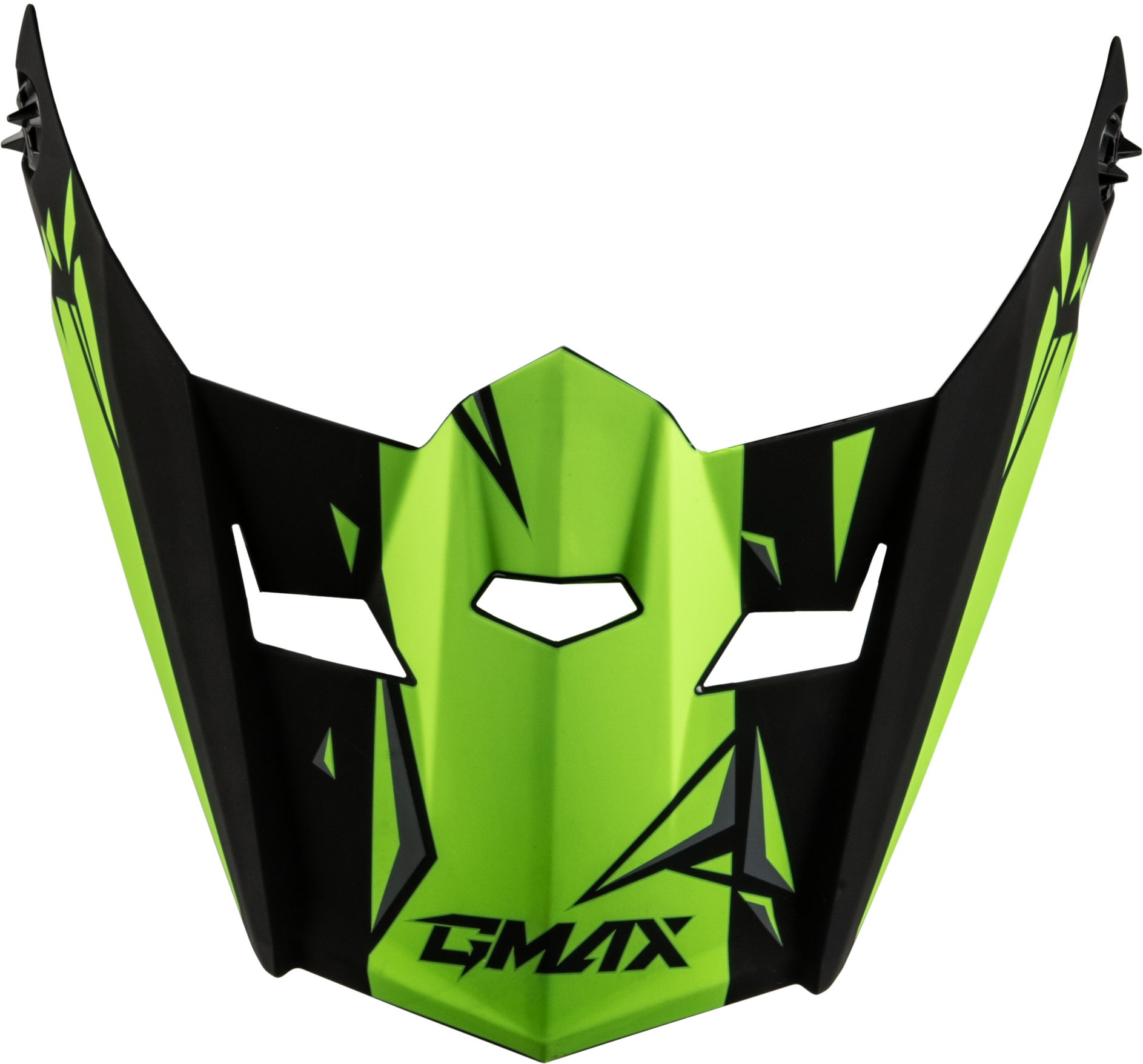 Youth Mx 46y Unstable Visor Matte Black/Green Ys Yl