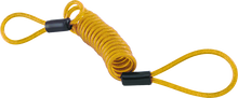 Bully Lock Reminder Disc Cable 4 ft. - Yellow