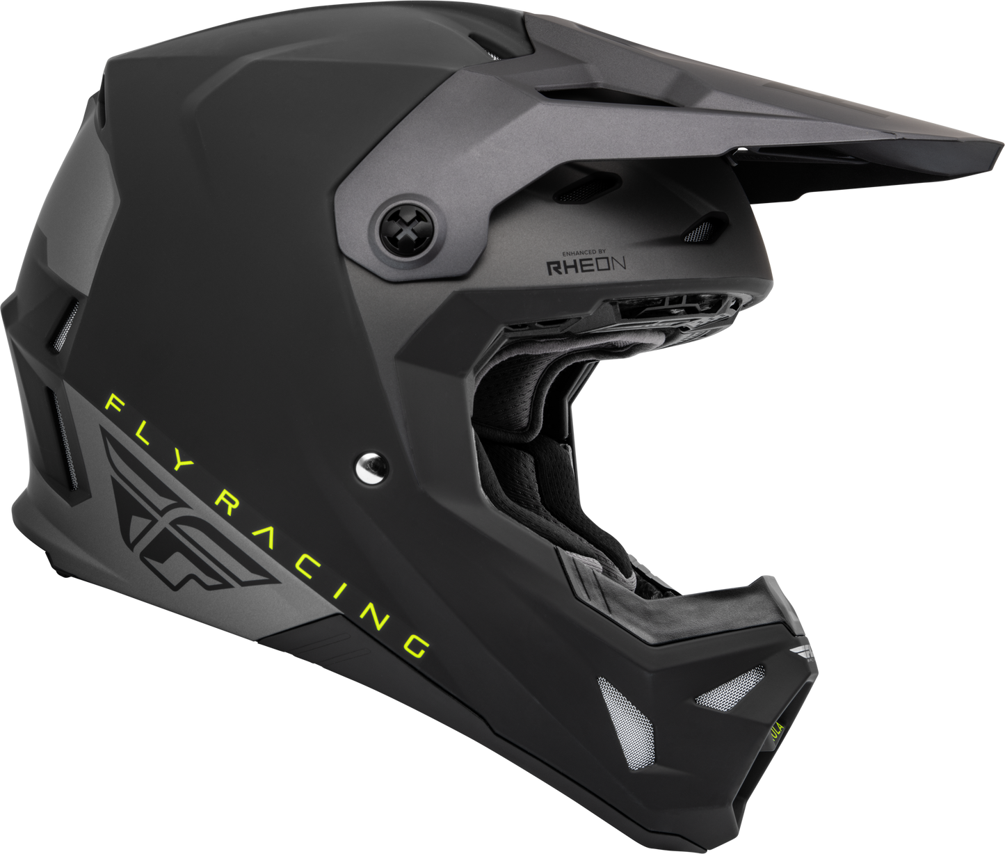 Formula Cp Slant Helmet Matte Black/Grey/Hi Vis Xl