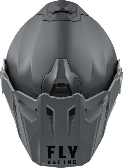 Trekker Cw Solid Helmet Elec Shld Grey Lg