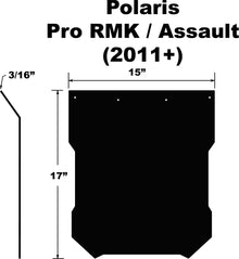 Snowflap  Polaris Pro Rmk/Assault/Axys 2011+