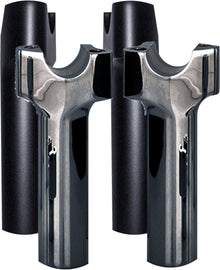 Chubby 4.5" Straight Risers Black