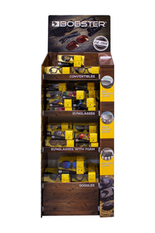 Bobster 34pc Pre Pack Display 11.25" X 20.25" X 59"
