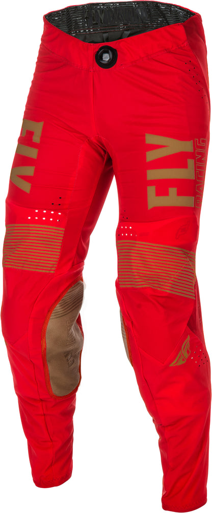 Lite Pants Red/Khaki Sz 34
