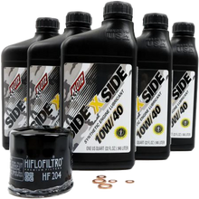 Sidexside Oil Change Kit 10w40 /W Oil Filter Yam