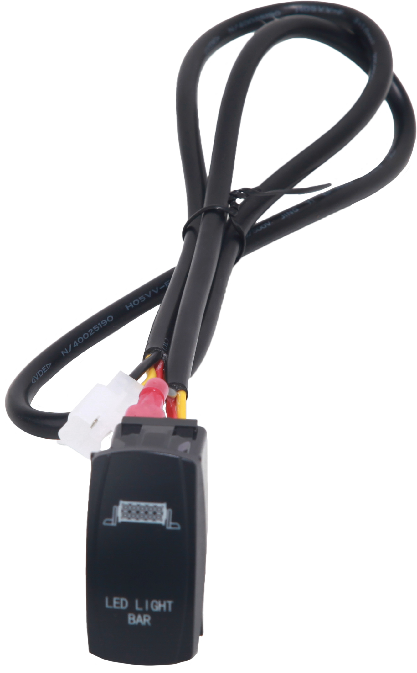 Ez Harness Standard Rocker Switch With Harness Light Bar