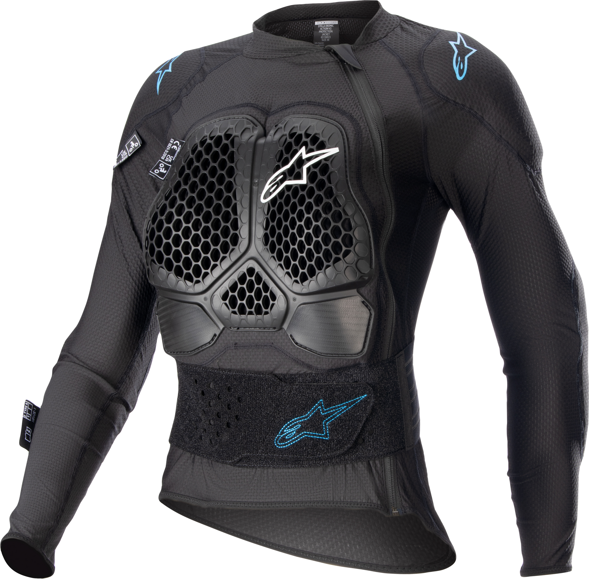 Stella Bionic Action V2 Protection Jacket Blk/Cyan  Lg