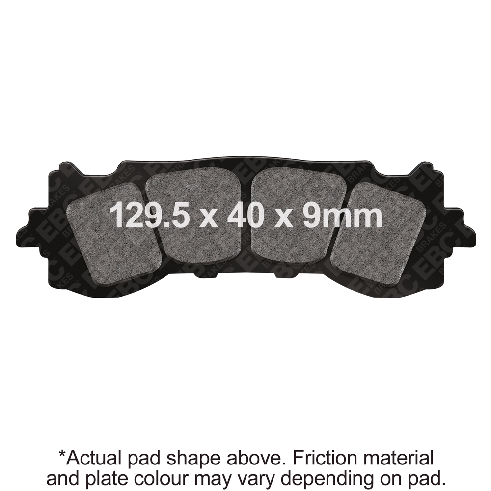 Brake Pads Fa717hh Double H Sintered