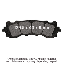 Brake Pads Fa717hh Double H Sintered