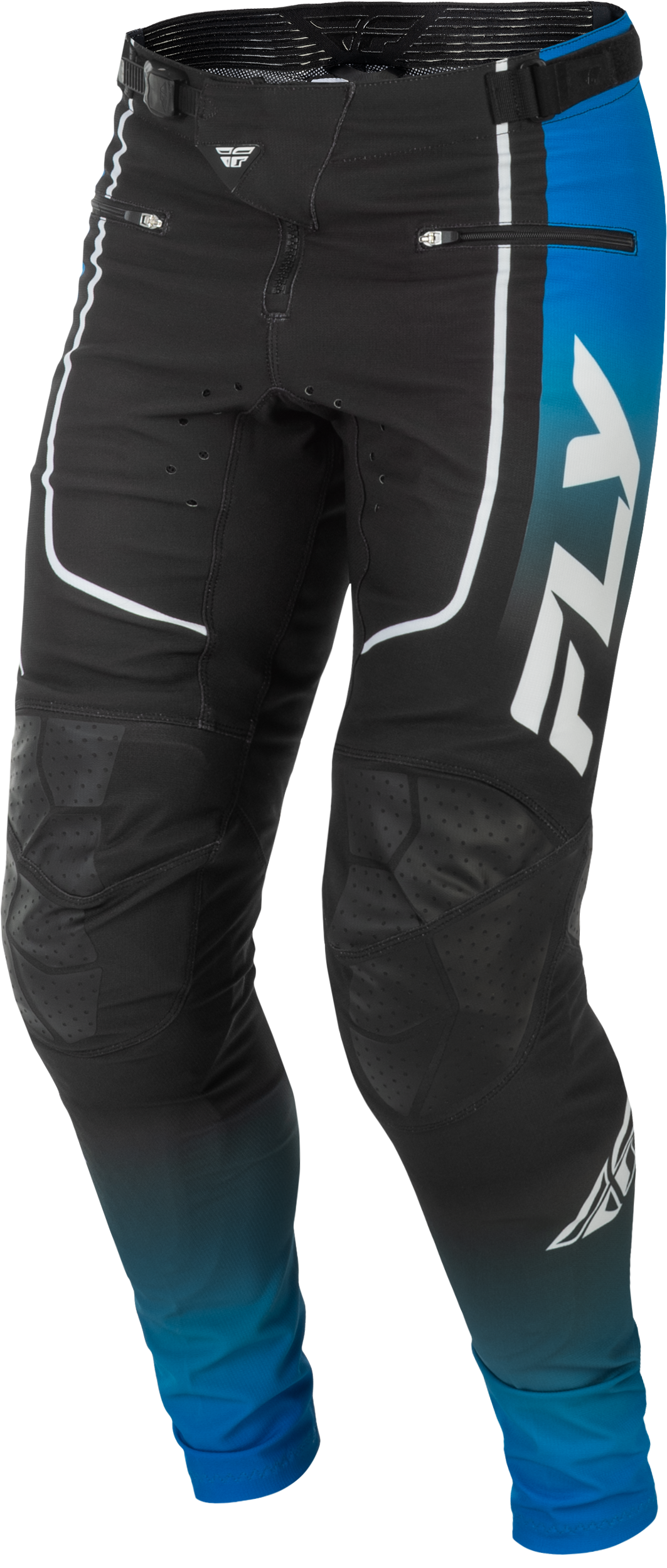 Youth Rayce Bicycle Pants Blue/Black/White Sz 24