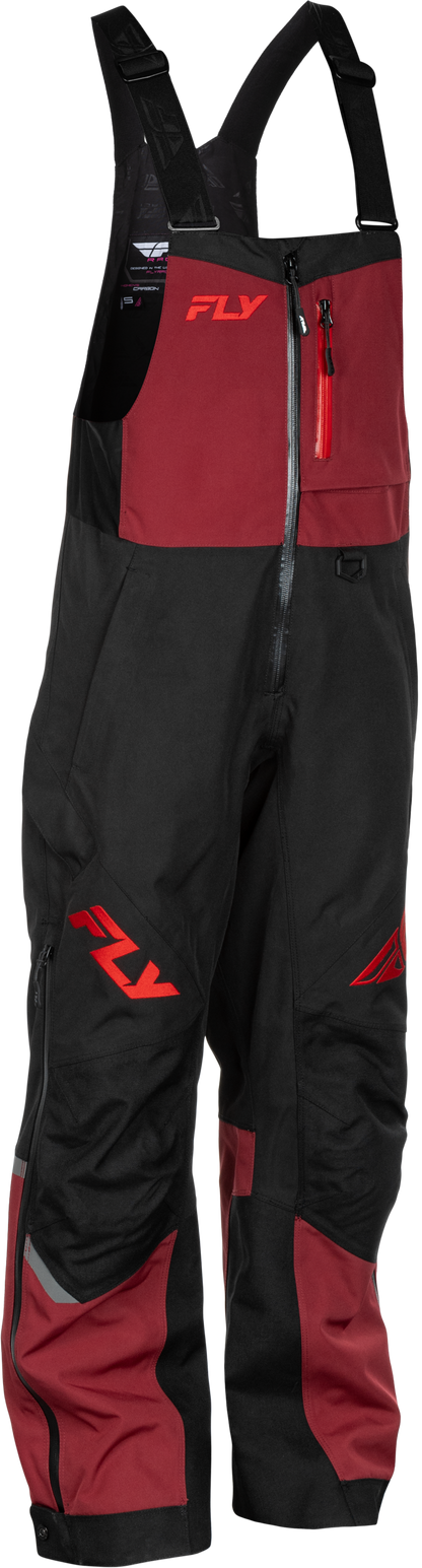 Women's Carbon Bibs Merlot/Red 2x