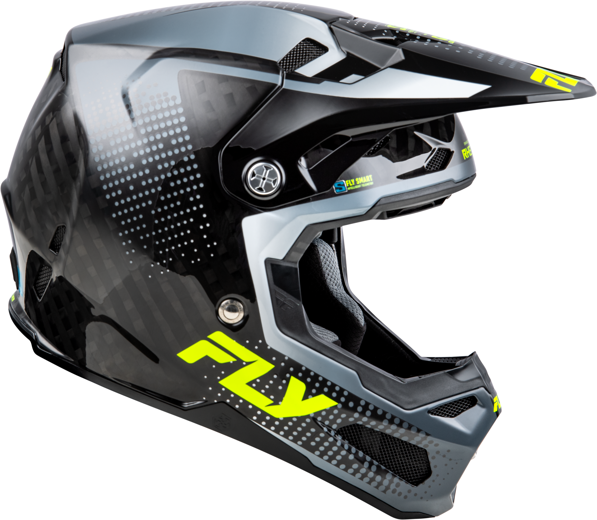 Formula S Carbon Protocol Hlmt Black Carbon/Grey/Hi Vis Md
