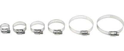 Stainless Steel Hose Clamps 19 44mm 10/Pk