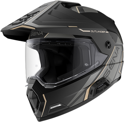 Outlander  Smart Ds Helmet Matte Black Md