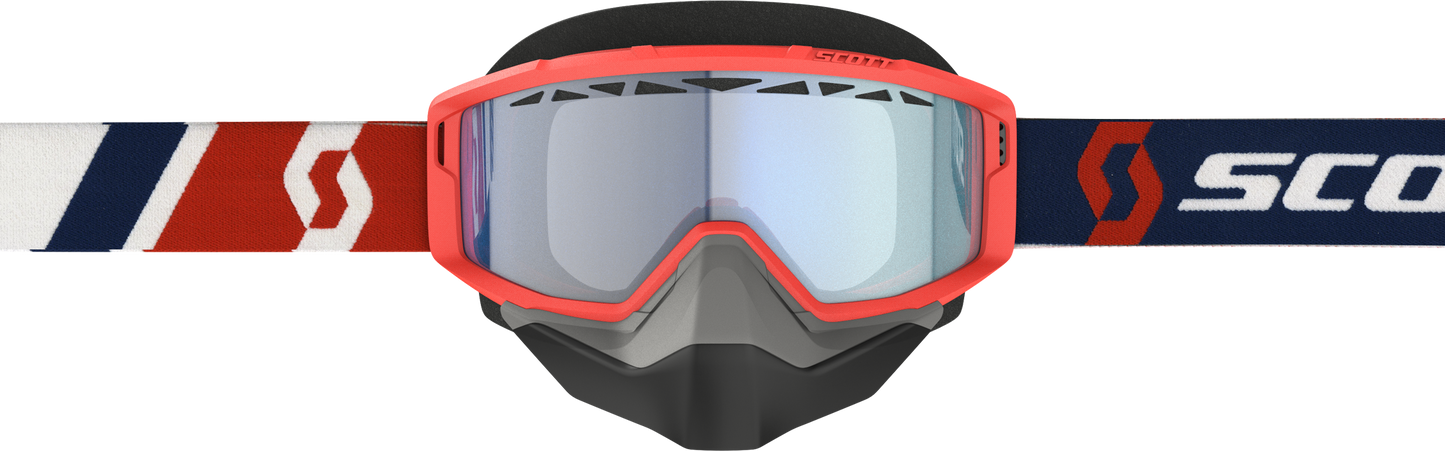 Primal Goggle Snow Cross Red/Blue W/Blue