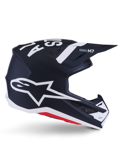 Sm7 Dasher Helmet Blk/Wht Matt 2x