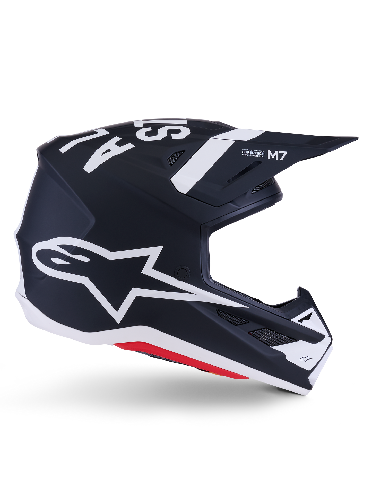 Sm7 Dasher Helmet Blk/Wht Matt Sm