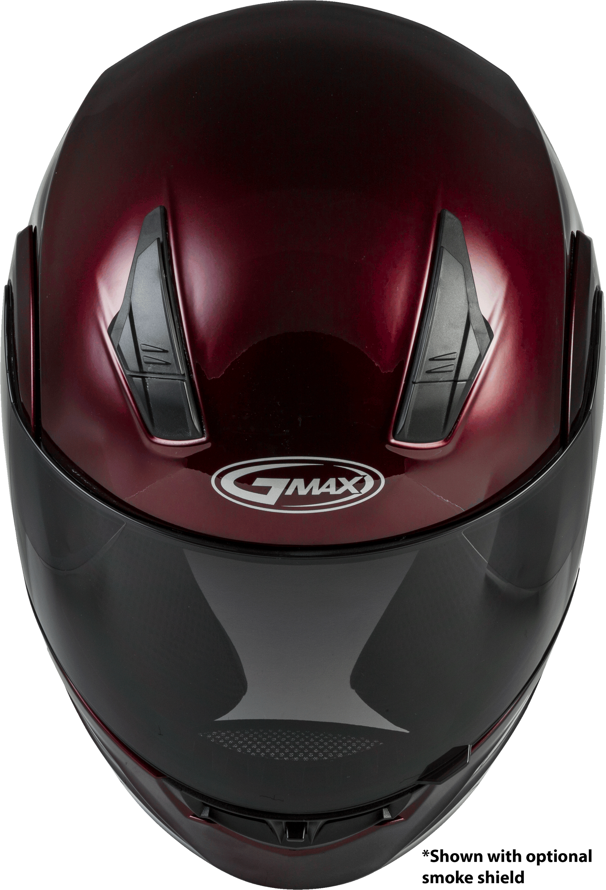Md 04 Modular Helmet Wine Red 2x