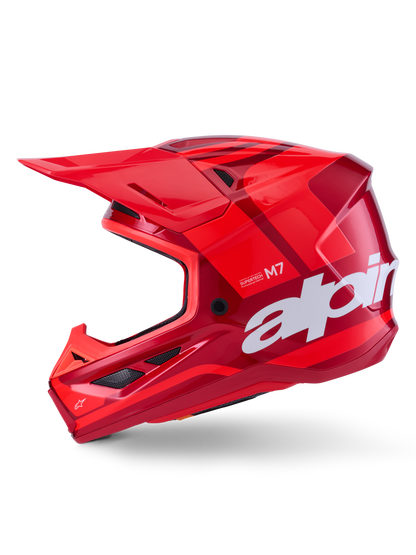 Sm7 Core Helmet Red Glossy Sm