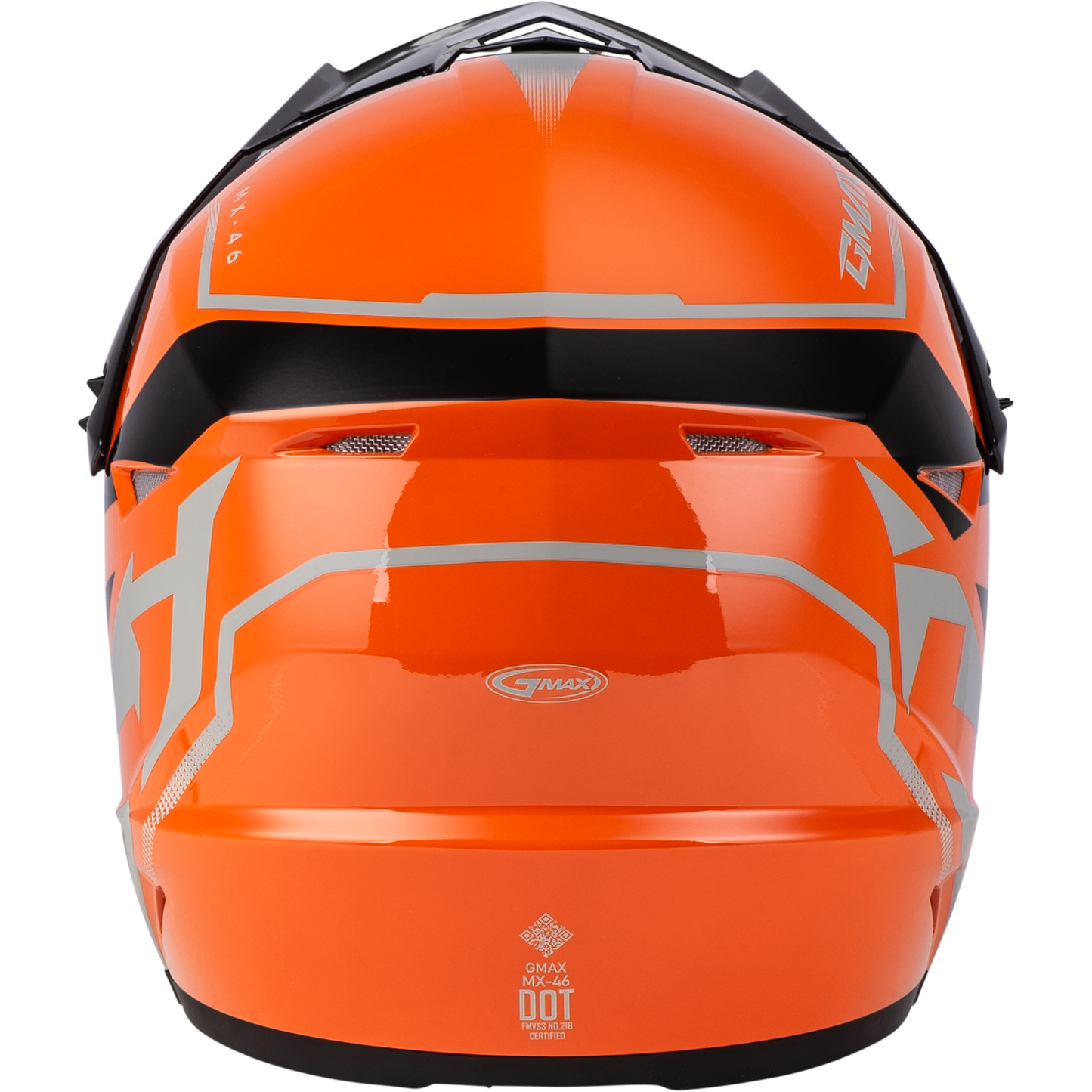 Mx 46 Compound Helmet Orange/Black/Grey Xl