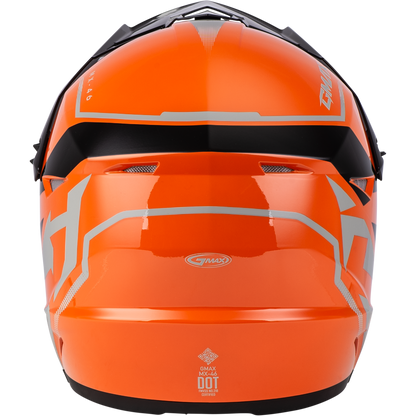 Mx 46 Compound Helmet Orange/Black/Grey Xs