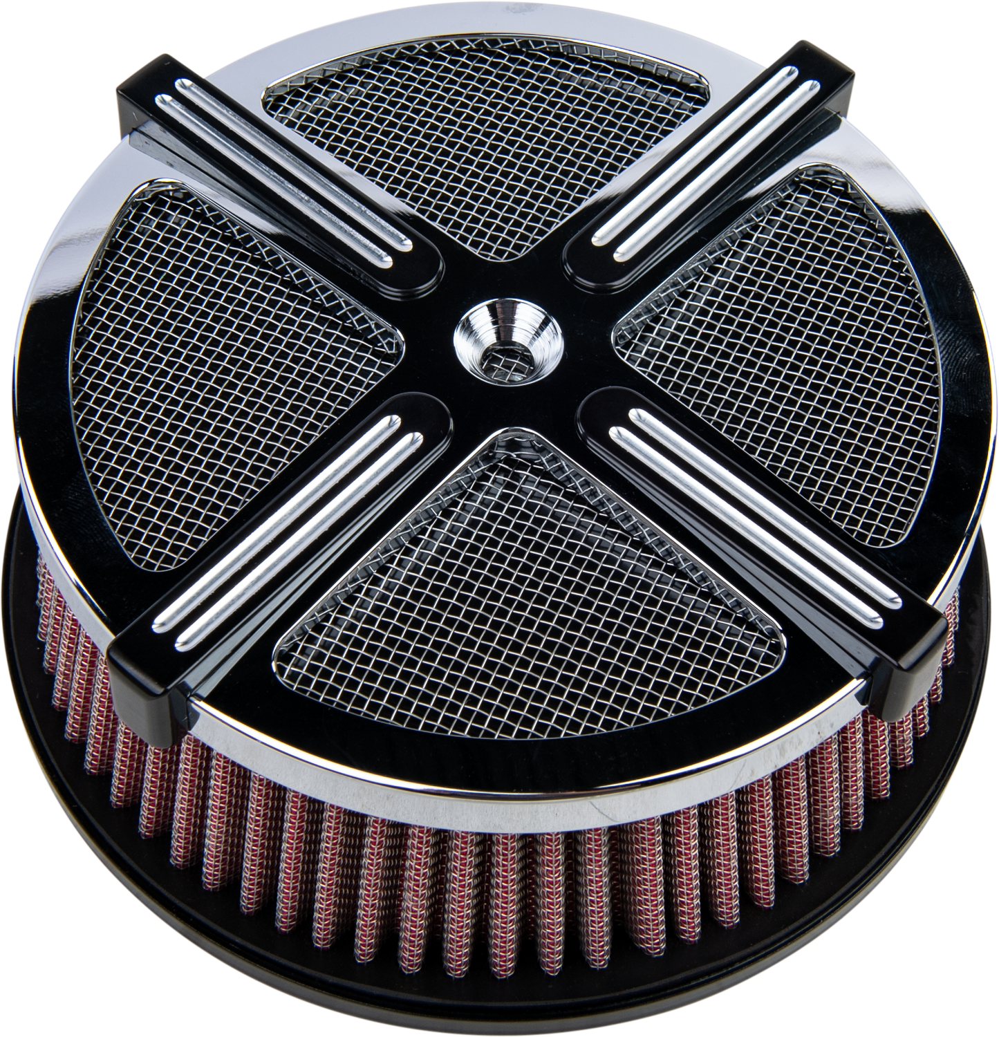 X Force Air Cleaner Kit Chrome/Black