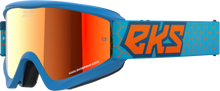Flat Out Mirror Goggle Cyan/Flo Orange Red Mirror