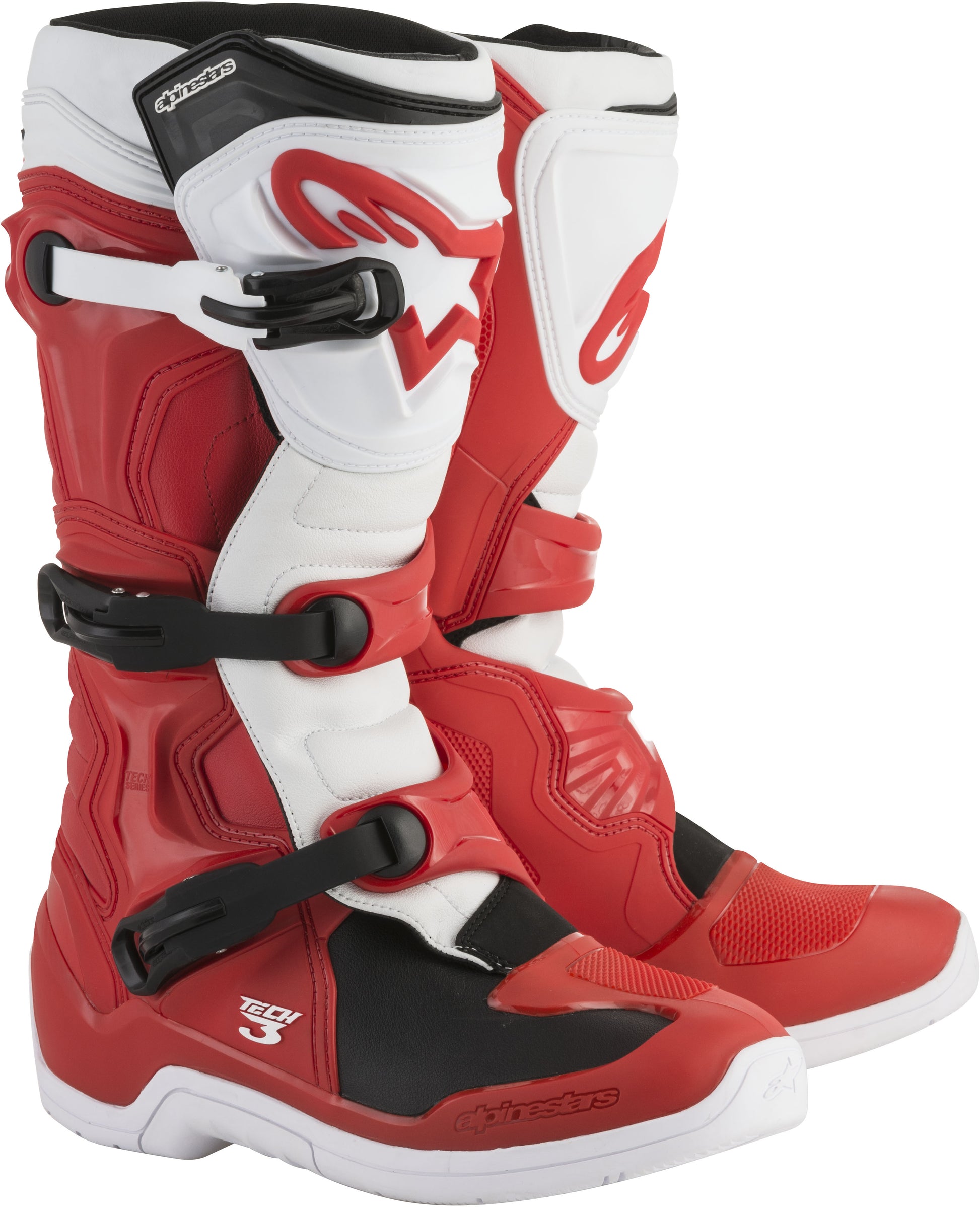 Tech 3 Boots Red/White Sz 07