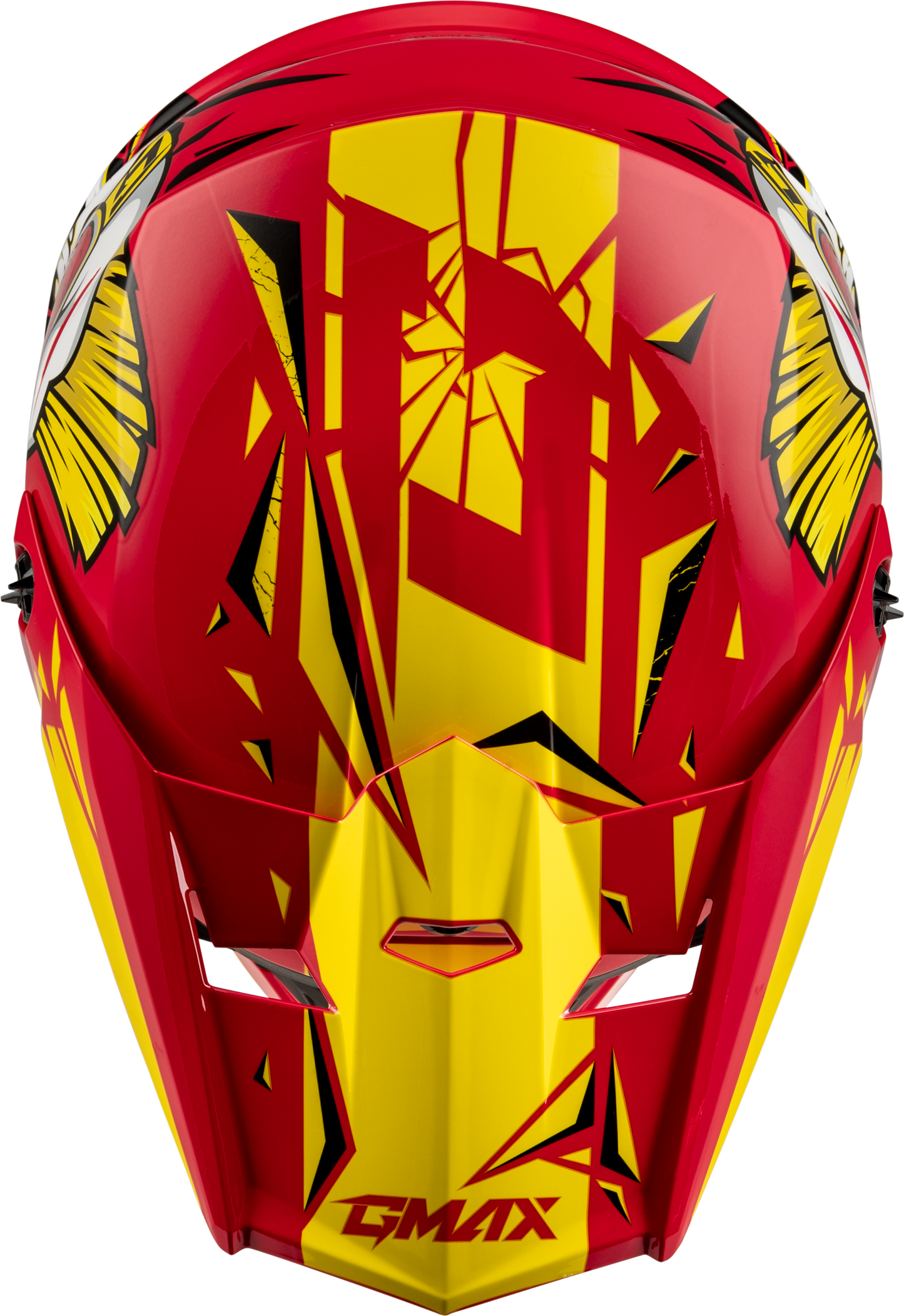 Youth Mx 46y Unstable Helmet Red/Yellow Ys