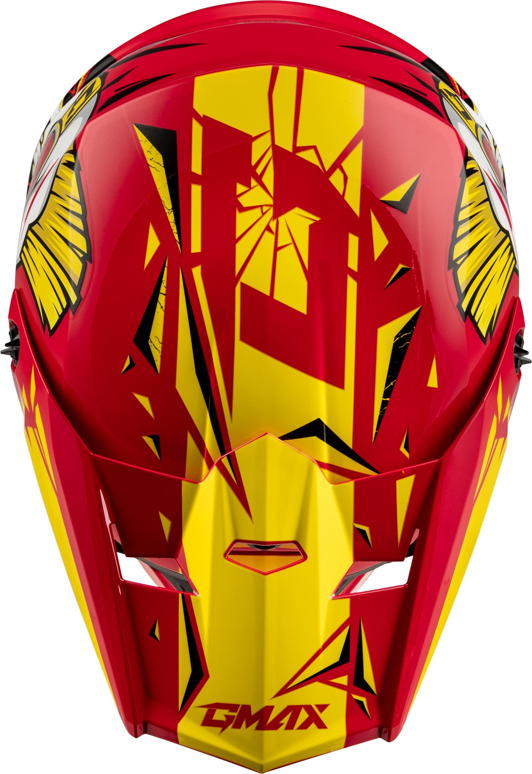 Youth Mx 46y Unstable Helmet Red/Yellow Ym