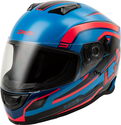 Ff 18 Drift Helmet Black/Blue/Red Xl