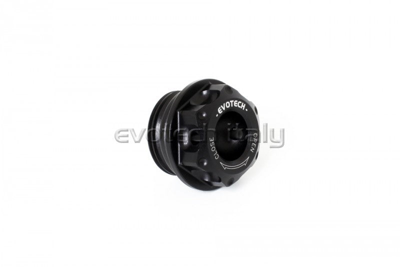 Evotech Srl Billet Engine Oil Cap for Ducati, Honda, Kawasaki, Triumph, and Yamaha - M20x2.5