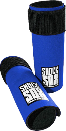 Shock Sox  6"  Blue Upside Down Forks