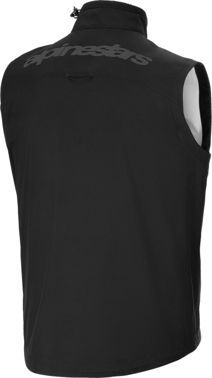 Youth Techstar Softshell Vest Black Lg