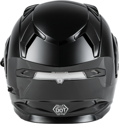Md 01s Modular Snow Helmet W/Electric Shield Black Sm