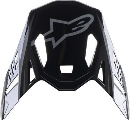 S M10 Carbon Meta2 Visor Black/Grey
