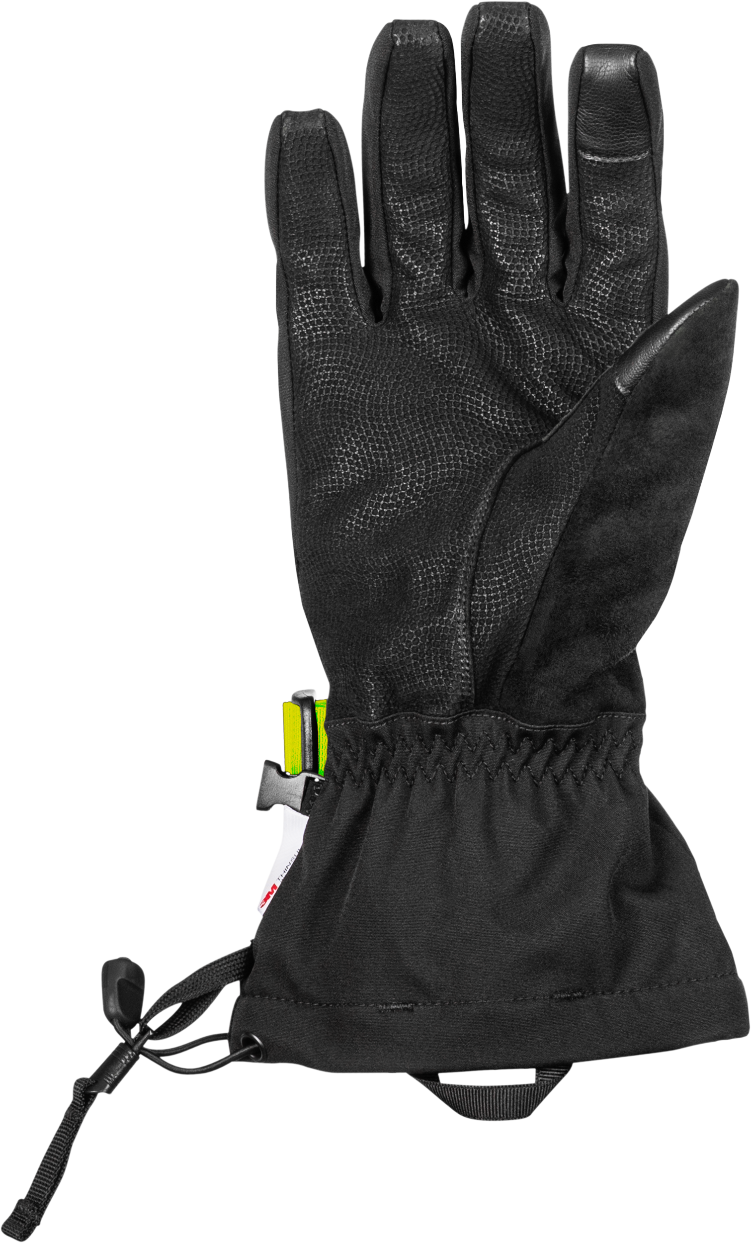 Title Gauntlet Gloves Black/Hi Vis Sm
