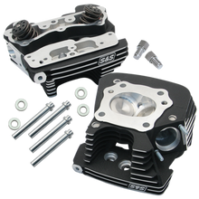 S&S Cycle 99-05 BT Super Stock 79cc Cylinder Head Kit - Wrinkle Black