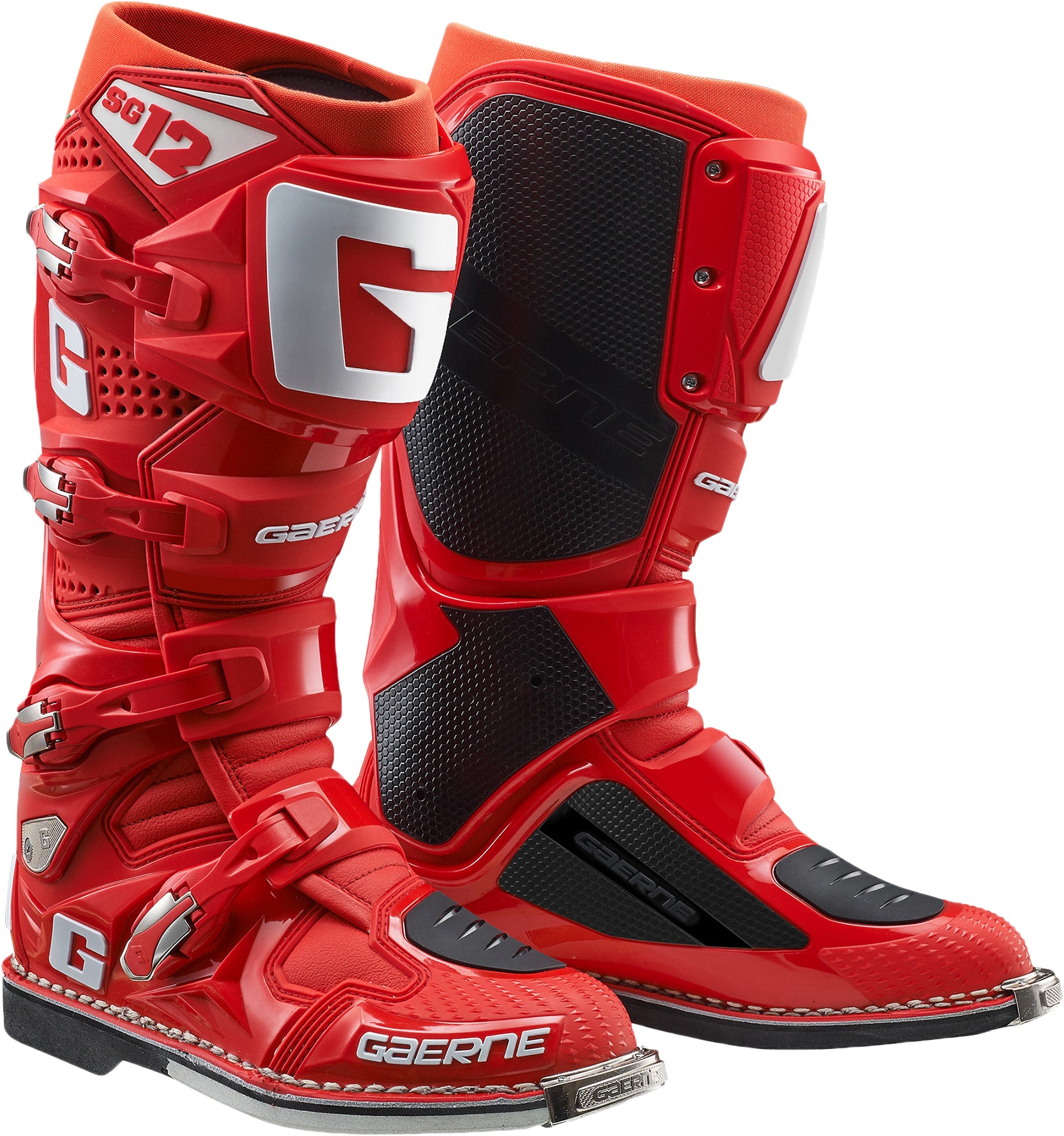 Sg 12 Boots Solid Red Sz 11
