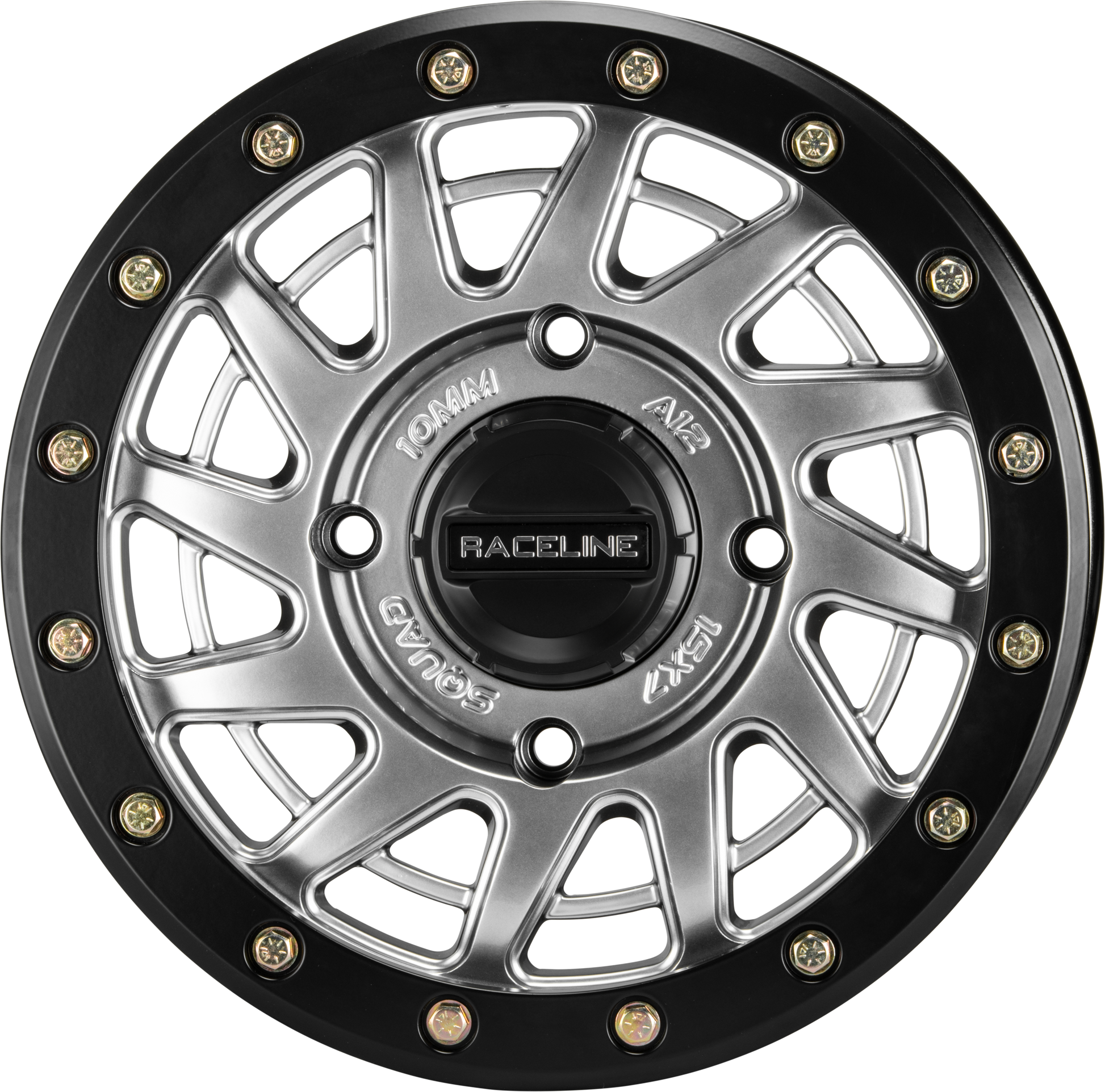Squad Bdlk Wheel 15x7 4/137 5+2(+10mm) Hyper Silver