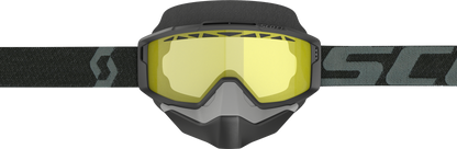 Split Otg Snow Cross Goggle Black W/Yellow